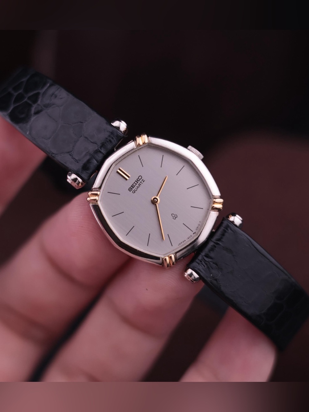 Vintage 1989 Seiko Quartz 1400-5230 Women’s Watch